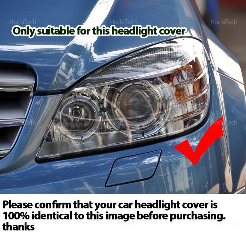 For Mercedes Benz C Class W204 C180 C200 C220 07-10 Headlight Cover Headlamp Lens Glass Replacement Front Lamp Shade C280 C300