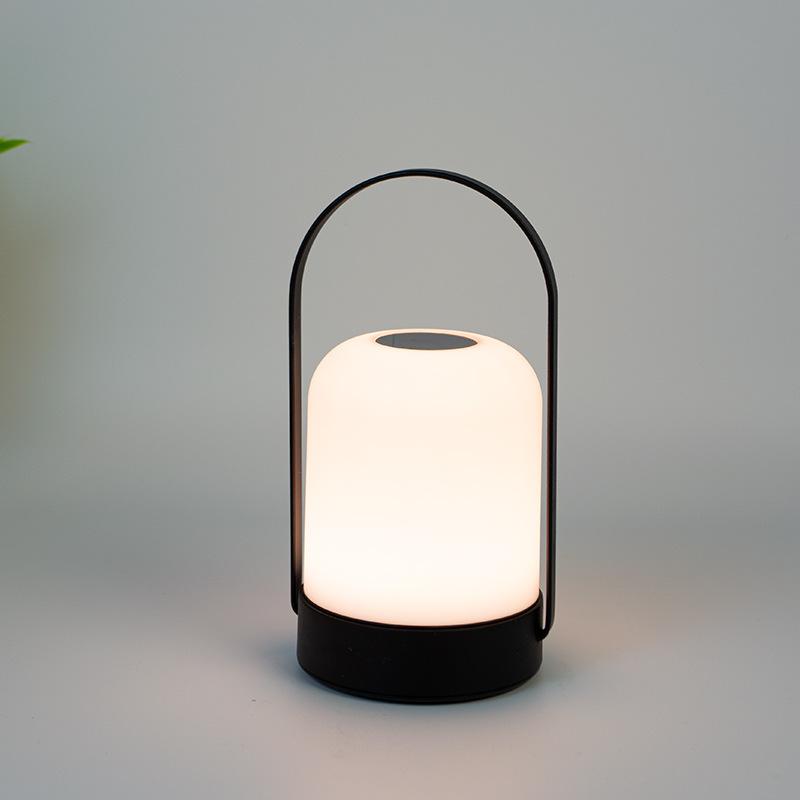 Portable USB Charging Night Light Tri Color Dimming Lamp for Restaurants Bedrooms Bars Outdoor Camping