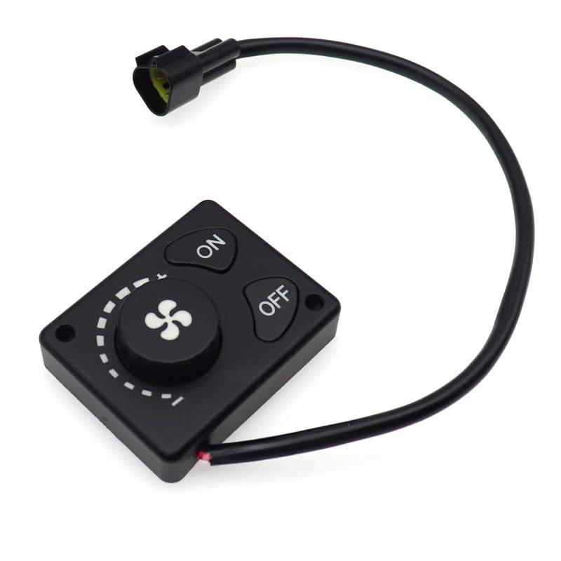 Universal 12V 24V Car Truck Air Diesel Heater Parking Remote Controller Monitor Switch Board Park Heater Control Switch Knob