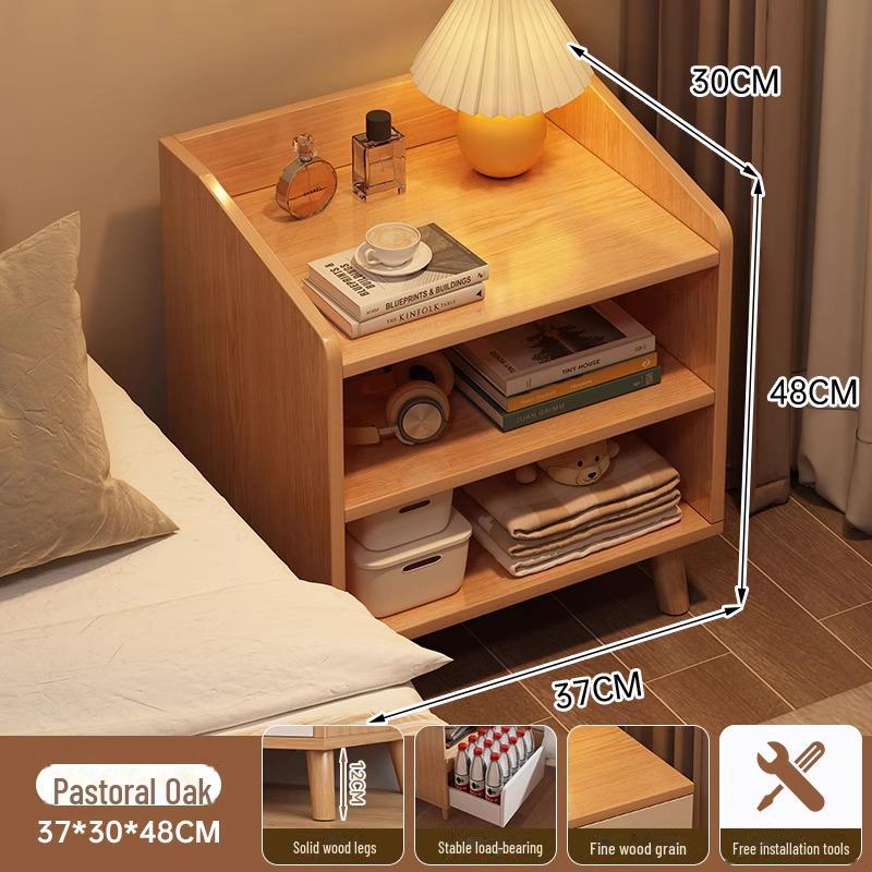 Modern Bedside Storage Cabinet for Bedrooms and Rentals