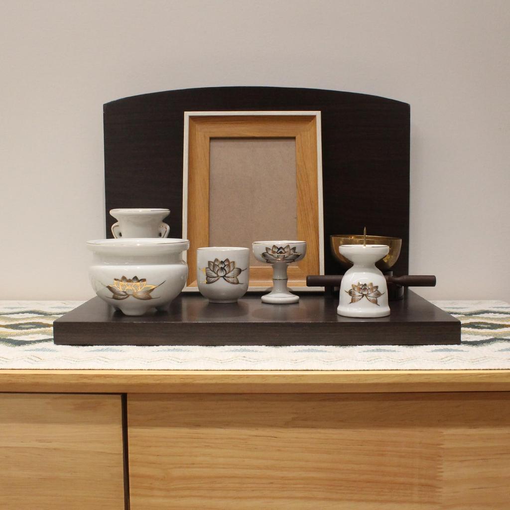 Modern Buddhist Altar, Mini Buddhist Altar, Modern Open Altar, Personal Memorial Altar, Natural Wood Memorial Altar, Wide Type Buddhist Altar, Interio