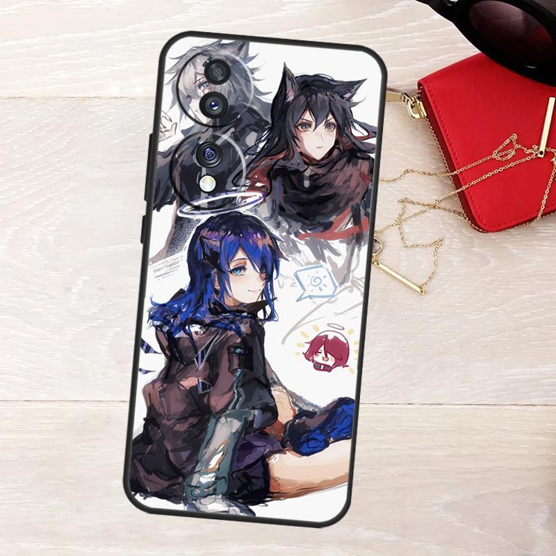 Amiya Ansel Arknights Case For Honor 400 Pro 200 50 70 90 X9a X9b X9c X9d X8a X8b X8c Magic 7 Lite 5 6 8 Pro Cover