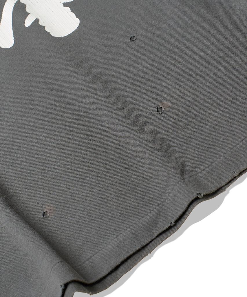 SEVENSELAH Heartbone Vintage Washed Long Sleeve Vintage Black