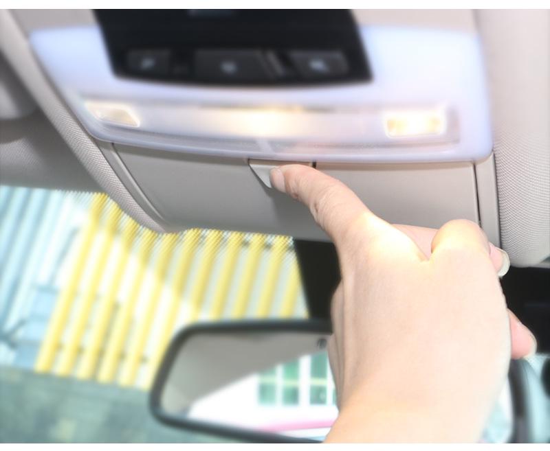 Dedicated Glasses Case for BMW X5/X6 Roof Reading Light F15/F16
