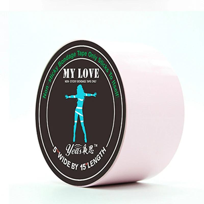 Bondage Tape Soft Inviscid Sex Rope Restraints Slave Adult Game SM Toys Chastity Belt Sex Flirting Toy for Couples Siswet