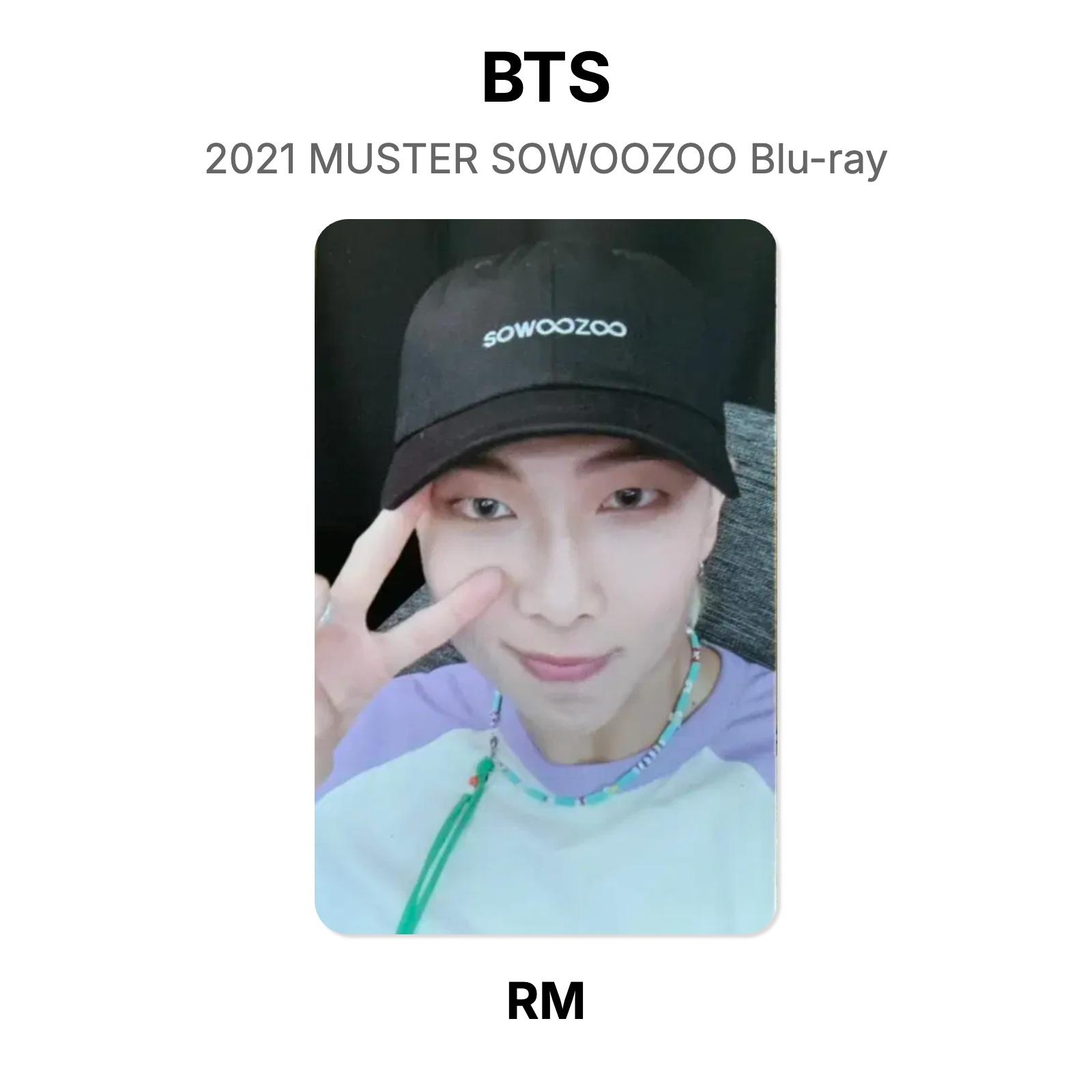 BTS 2021 MUSTER SOWOOZOO Blu-ray Официальная фотокарточка RM