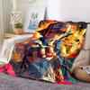 1pc Pokemon Trainer Pikachu Soft Skin-Friendly Flannel Blanket with Digital Printing, Various Sizes Available for Family, Friends, Birthday