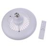 E27 LED Ceiling Fan Lamp 1-Gear Speed Cooling Fan Light with Remote Control Electric Cooler Adjustable Color Temperature
