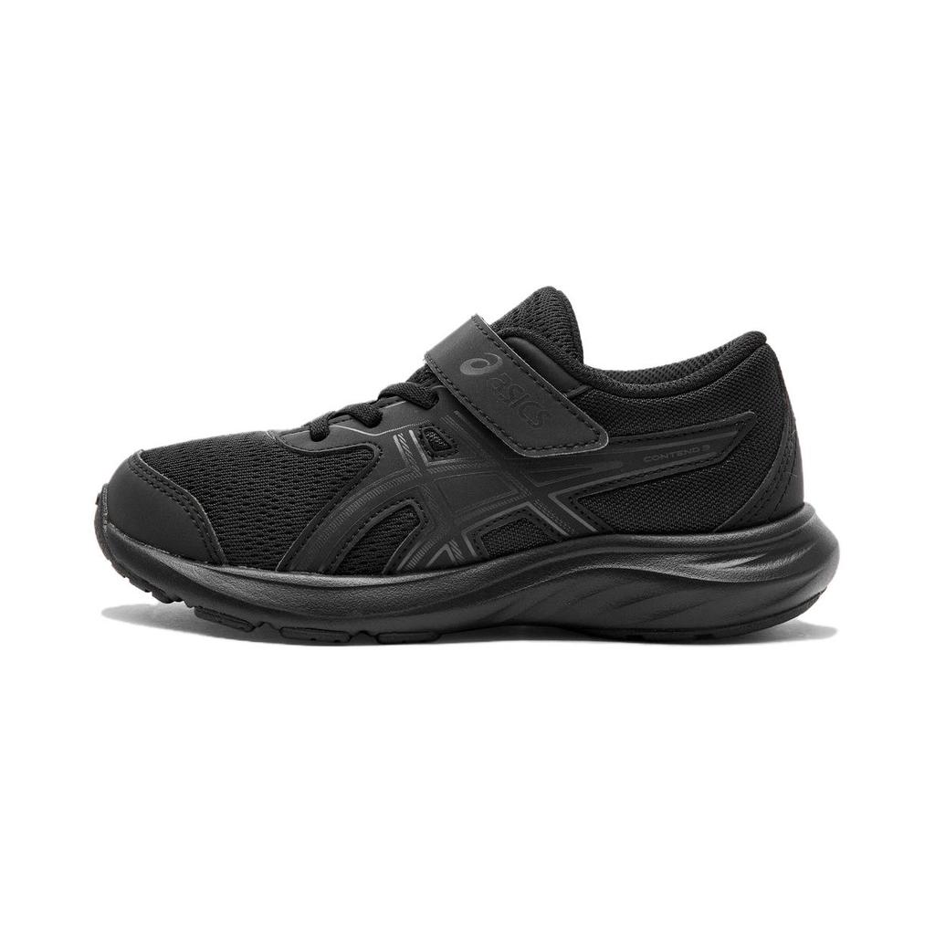 Asics Contend 9 PS Black Graphite Grey Kids Sneakers 1014A338-003