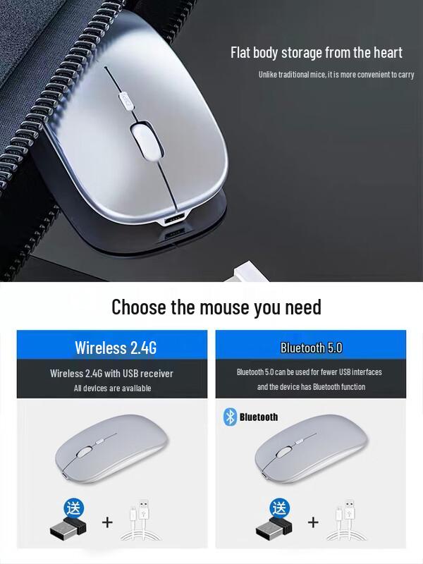 Youlion Bluetooth Wireless Silent Mouse