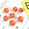 5Pcs 4cm Halloween Bell Iron Horror Pumpkin Bells for Halloween Home Decorations