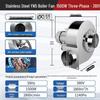 Jinglian Industrial Boiler Induced Draft Fan CN plug (adapter included)