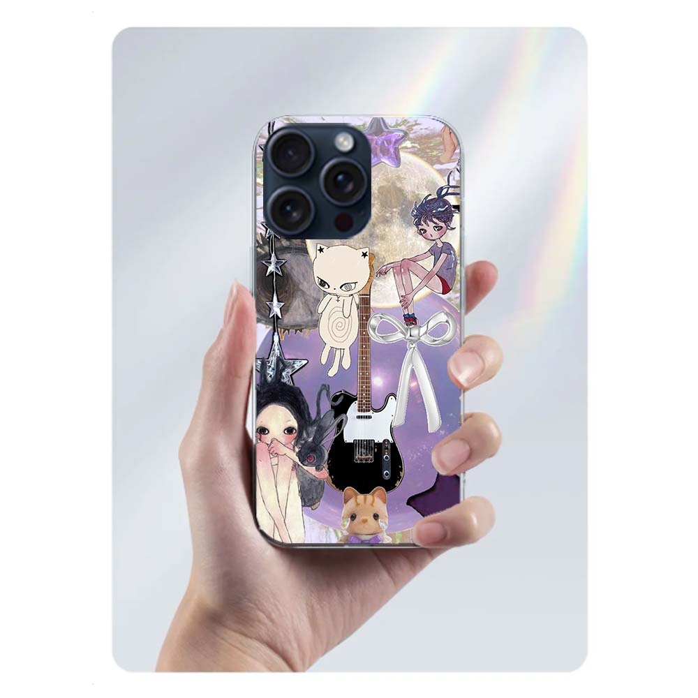

Aya Takano Paintings Clear Phone Case For Iphone 17 Air 16 Pro Max 15 Pro 14 Plus 17E 16E 11 13 12 Mini Cover Cases Fundas Cell iPhone 14(iPhone 13)