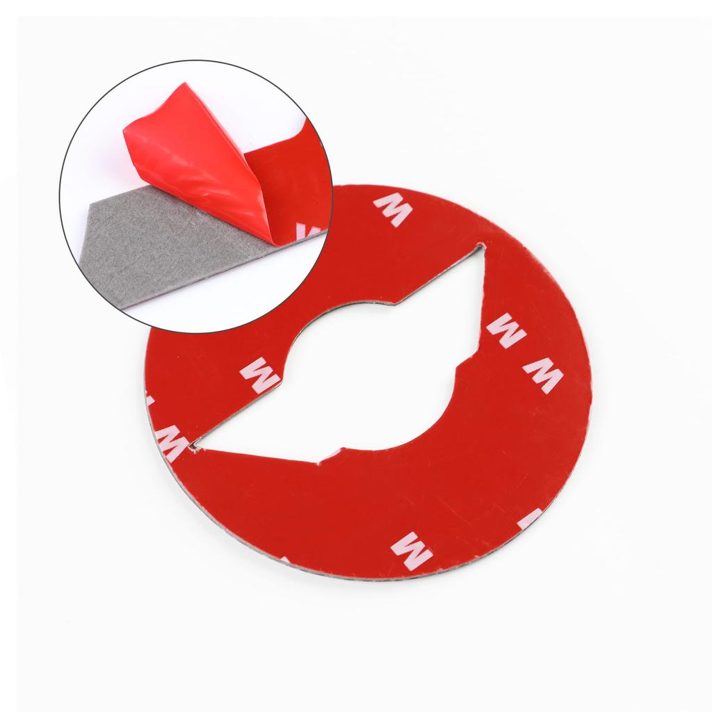 AIRSPEED Carbon Fiber Interior Steering Wheel Emblem Sticker for Mini 3rd Generation and J01 EV Customizable Stylish and and comes with tape for easy