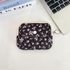 [Copyright] Cartoon Floral Multifunctional Storage Bag, Sorting Bag, ID Card Bag, Key Change Bag.