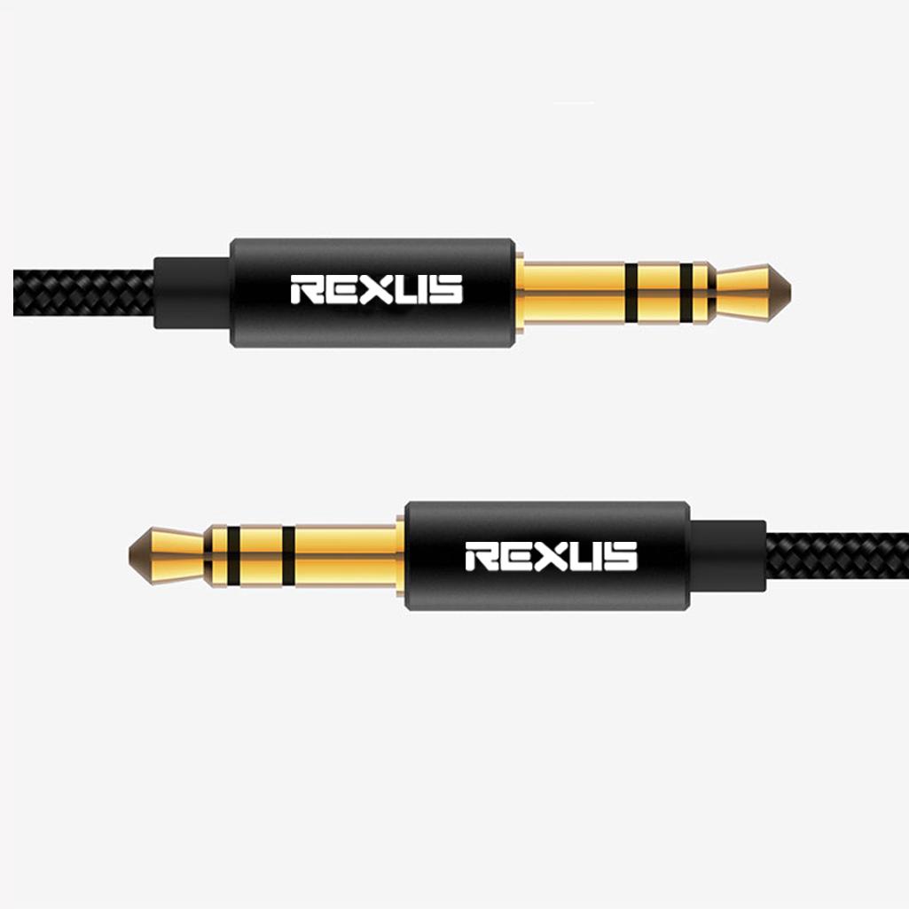 

3.5mm Gold-plated Male to Male AUX Audio Cable 10m As Shown A