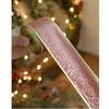 2m Fabric Swirl Ribbon DIY Burlap Ribbon New Christmas Ribbon