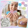 Transparent Sparkling  Pinching Fun Relieving Ice Stickiness Fun Relieving Stress Creative Toy