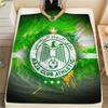 Raja Club Athletic,pattern Flannel Blanket, High quality Comfortable for All Seasons, Home Decor, Warmth and Comfort, Perfect for Gifts.