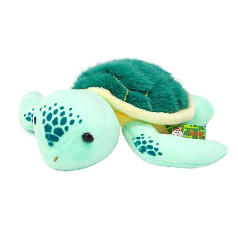 

Пушистая плюшевая игрушка-черепаха, мягкая плюшевая кукла-котенок, мягкая кукла-морская черепаха, детский подарок style 1