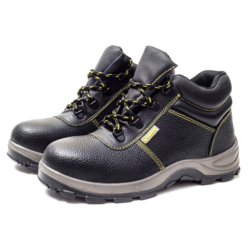 Zimní pracovní bezpečnostní obuv Pánská S ocelovou špičkou Nazouvací pracovní boty Pro muže Pravá kůže Proti rozmačkání Stavební tenisky