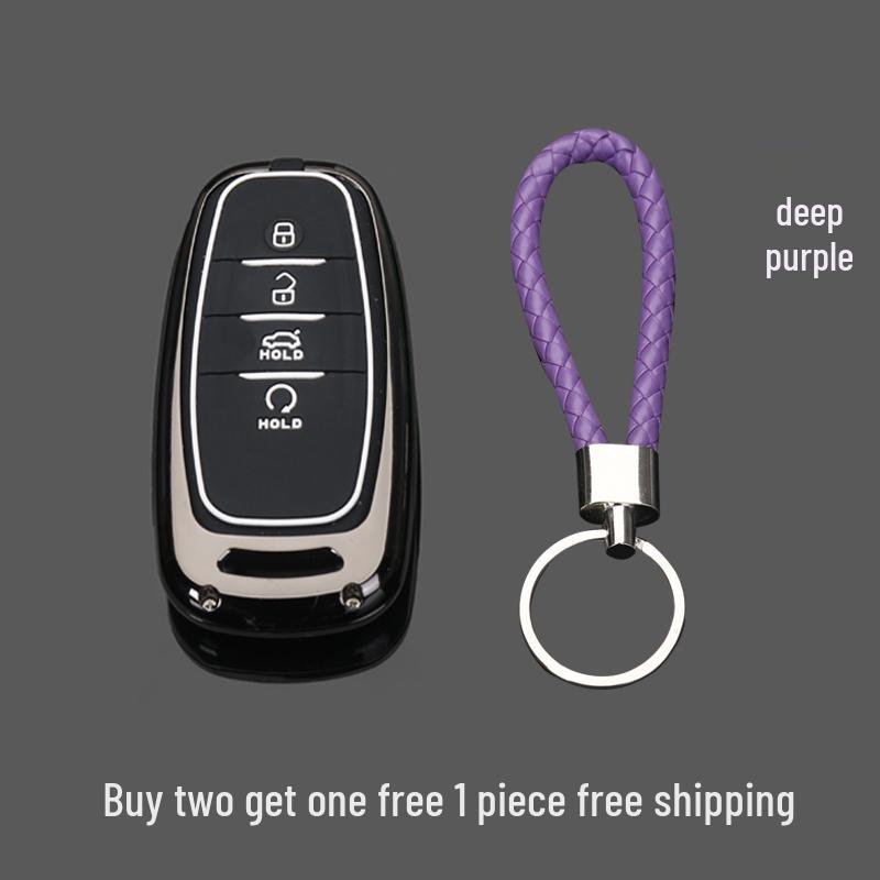 Handmade Braided Leather Keychain: Practical & Stylish Waist or Bag Charm