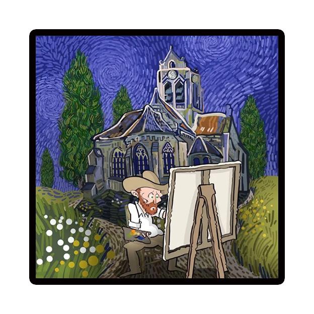 Starry Night by Vincent Van Gogh Famous Artist Art Posters and Prints Abstract Wall Picture Canvas Oil Painting Home Decoration