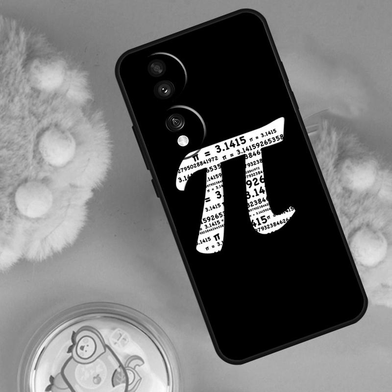 

Чехол с формулой Пи для Honor Magic 7 5 6 Lite Pro Honor 200 Pro 50 70 90 X9b X9a X8b X8a X8 X9 X9c Чехол Honor X8 5G