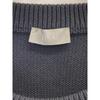 Dior Navy 113M638AT187 Off-Leak Cotton Knit Tops S NavyUsed