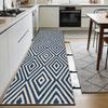 Navajo Geometric Kitchen Runner Carpet Luxury Decoration Living Room Long Rug Customizable Bedroom Bedside Washable Soft Mats