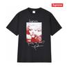 Supreme Logo Print BOX Crew Neck Short Sleeve Shirt Black S206