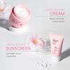 LAIKOU Moisturizing Reduce Fine Lines Brighten Skin Tone Care Toner Cream Eye Cream Cleanser 6Pcs Sakura Facial Skin Care Set