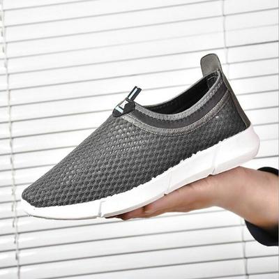 Fashion Breathable Summer Men Loafers Shoes Flats Lightweight Casual Air Mesh Sneaker Zapatillas Deportivas Shoes 459