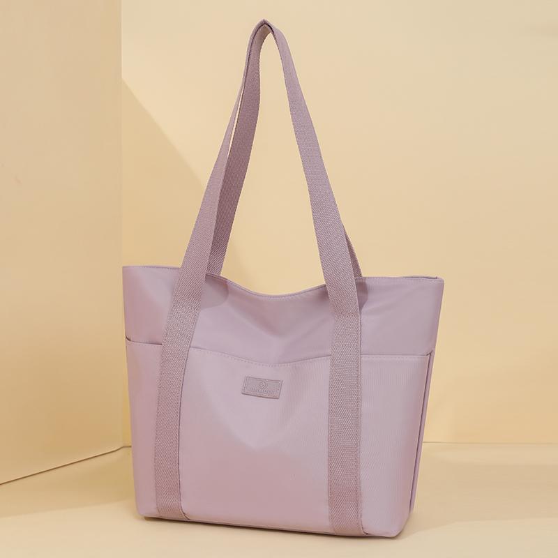 Duża pojemność nylonowa torba na ramię do pracy w podróży torba na zakupy damska torba