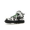 Nike Off-White x Air Force 1 Mid SP Bőr Halál Kaszása Férfi Sneaker Fekete DR0500-102