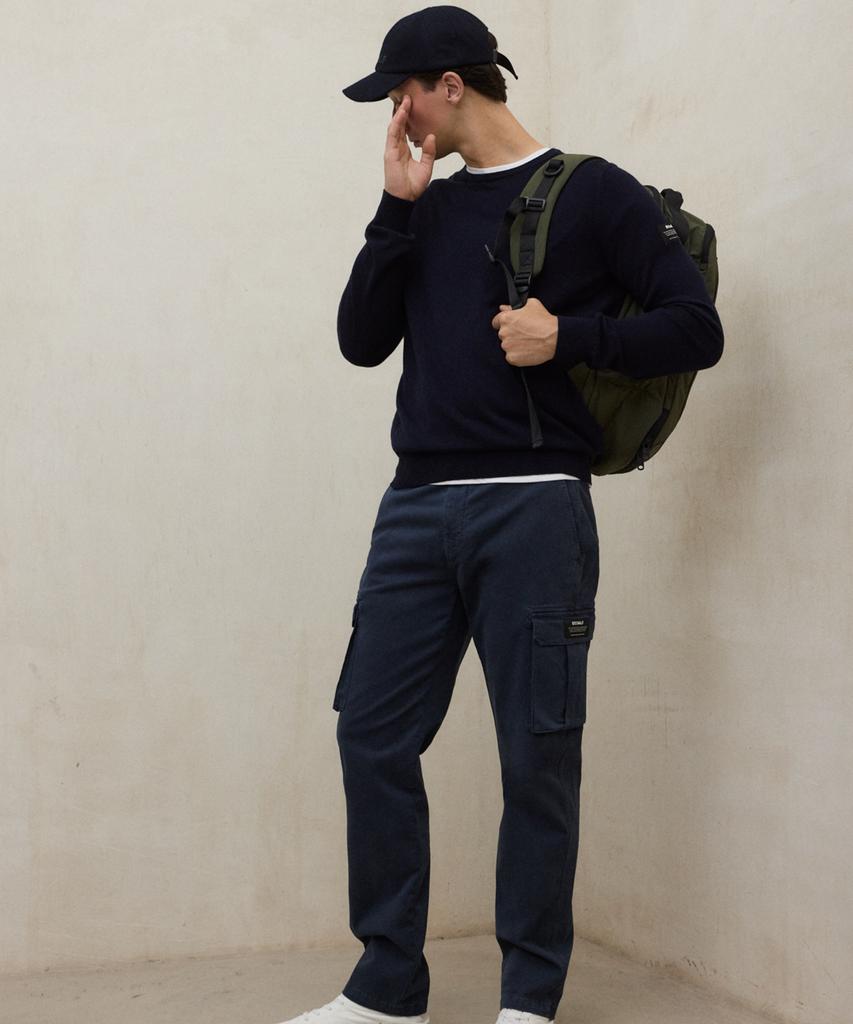 Ekoalpeu Men'S Navy Blue Bayona Sweater