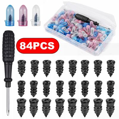 Vacuum Car Tyre Repair Rubber Nail Tire Repair Nail Rubber Screw Screw Tools In Tubeless Plug Accessories Kit Rep Universal