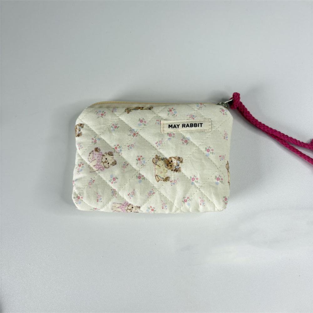 

Мини Портативный Кошелек для Монет Мультяшный Принт Косметичка Подарки Кошелек для Ключей и Монет Косметика Помада Наушники 3