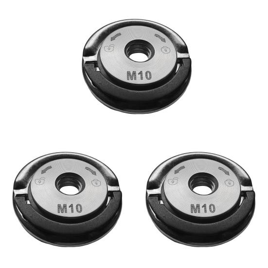 Winkelschleifer Flansch Sicherungsmutter Gewinde Winkelschleifer Flanschmutter Schnellwechsel Tragbare Sicherungsplatte Spannfuttermutter Ersatzteil