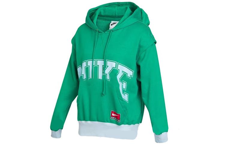 Nike Sweatshirts Women s Green Hooded Moderate Other DQ6586-370 L