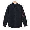 TB BROWIN 2025 Men's Embroidered Shirt Collar Jacket - Autumn/Winter Casual Wear