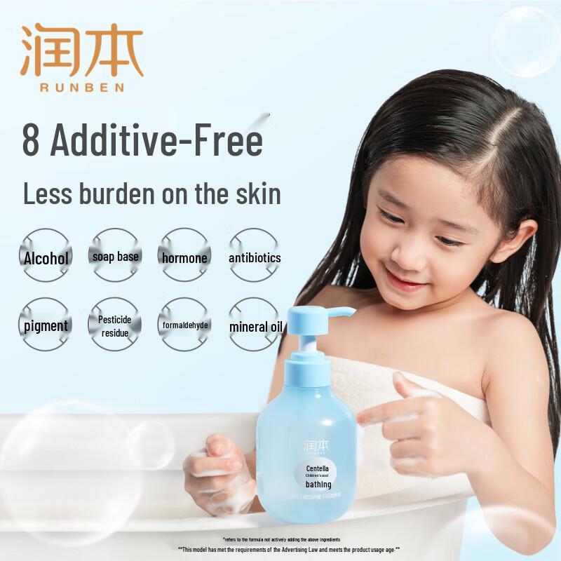 RUNBEN Centella Asiatica Kids Cooling Shower Gel