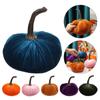 Cute Handmade Exquisite Plush Throw Pillows Velvet Pillow Soft Stuffed Pumpki Pumpkins Decor