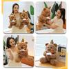 Bear Cute Cake Stuffed Toy Lady Birthday Holiday Gift Throw Decoration Pillow