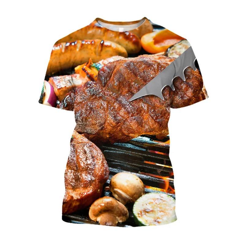 German Shepherd T-shirt Animal 3D Print Men Women Short Sleeve T Shirts