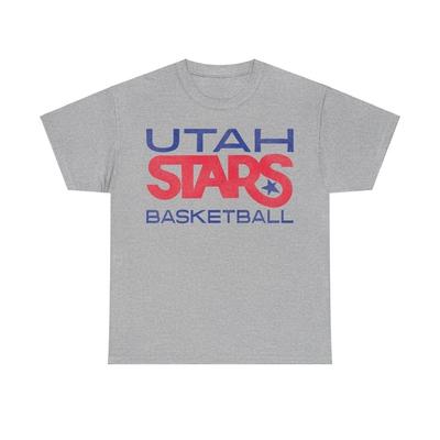 Utah Stars Basketballmannschaft Logo T-Shirt