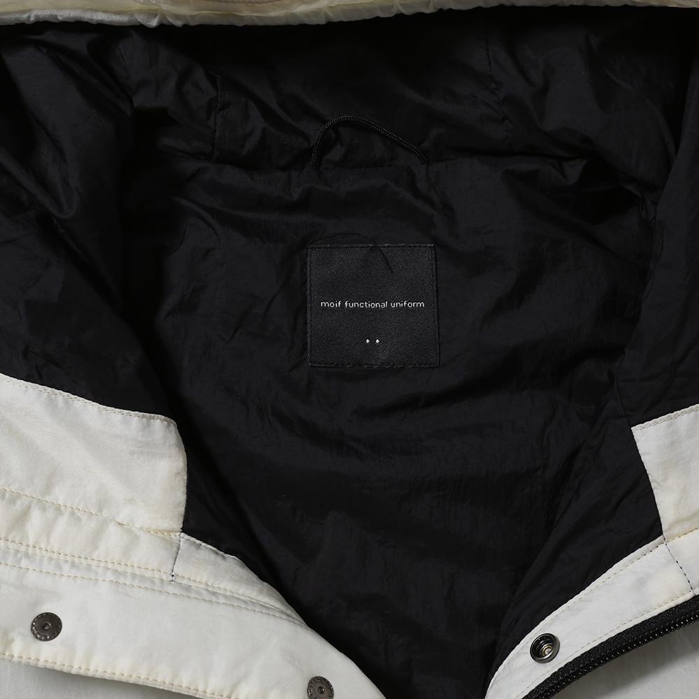 Moif [Aw24]City Dweller Insulated Parka / Ecru
