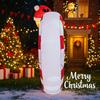 4.92FT Inflatable Toy Gingerbread Man Giant Candy Xmas Yard Decoration LED Christmas Supplies Home Decor Ornament Festive Gift