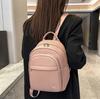 Sac à dos avancé pour femme, Nouveau sac à dos tendance et simple en cuir souple pour femme, Sac à dos de voyage décontracté et polyvalent