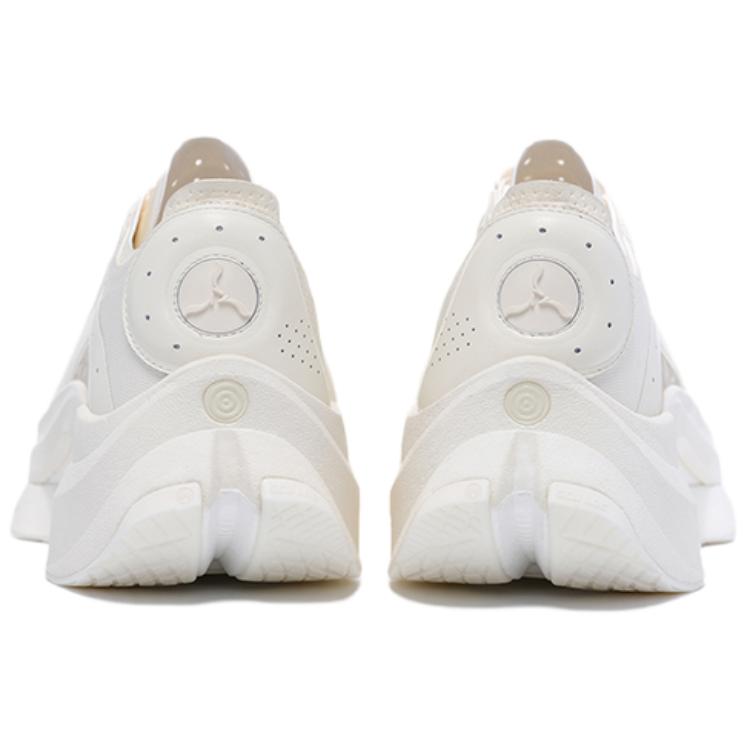 Li-Ning 1990 Tpu Shadow Fashion Classic Shock Absorption Non-Slip Low-Top Casual Shoes Men Casual Shoes Off-White ALFV009-1